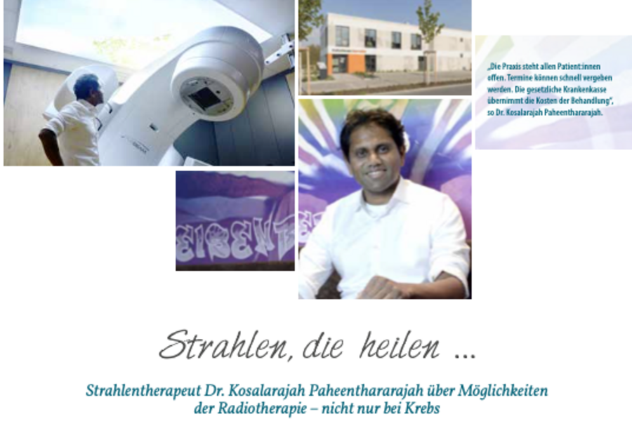 Strahlentherapie hilft nicht nur bei Krebs