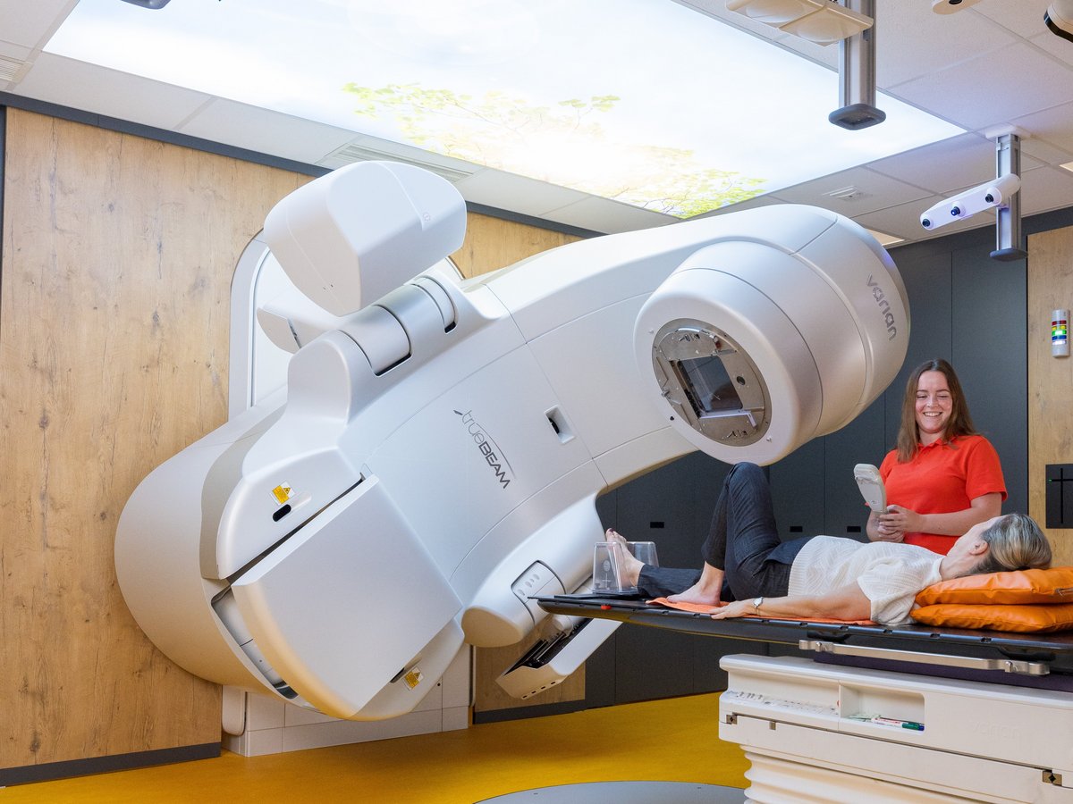 Behandlung mit dem Strahlentherapiesystem 